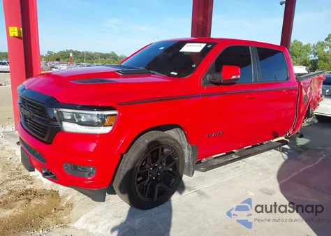 2020 Ram 1500 Laramie 4X4 5'7 Box z USA, uszkodzony, nr VIN 1C6SRFJT7LN188606